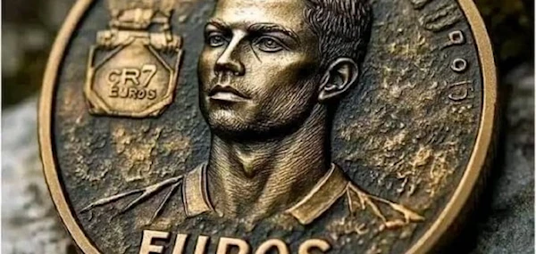 Portugal emitirá moneda en homenaje al estelar Cristiano Ronaldo