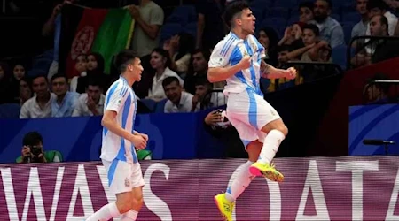 Copa Mundial de Futsal: Argentina asegura pasaje a octavos de final