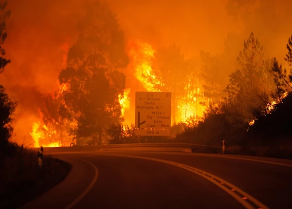 Portugal reporta más de 100 incendios forestales